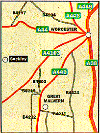 Location of Suckley